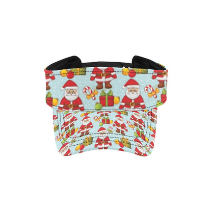 Santa Christmas Themed Print Design LKS303 Unisex Sun Visor