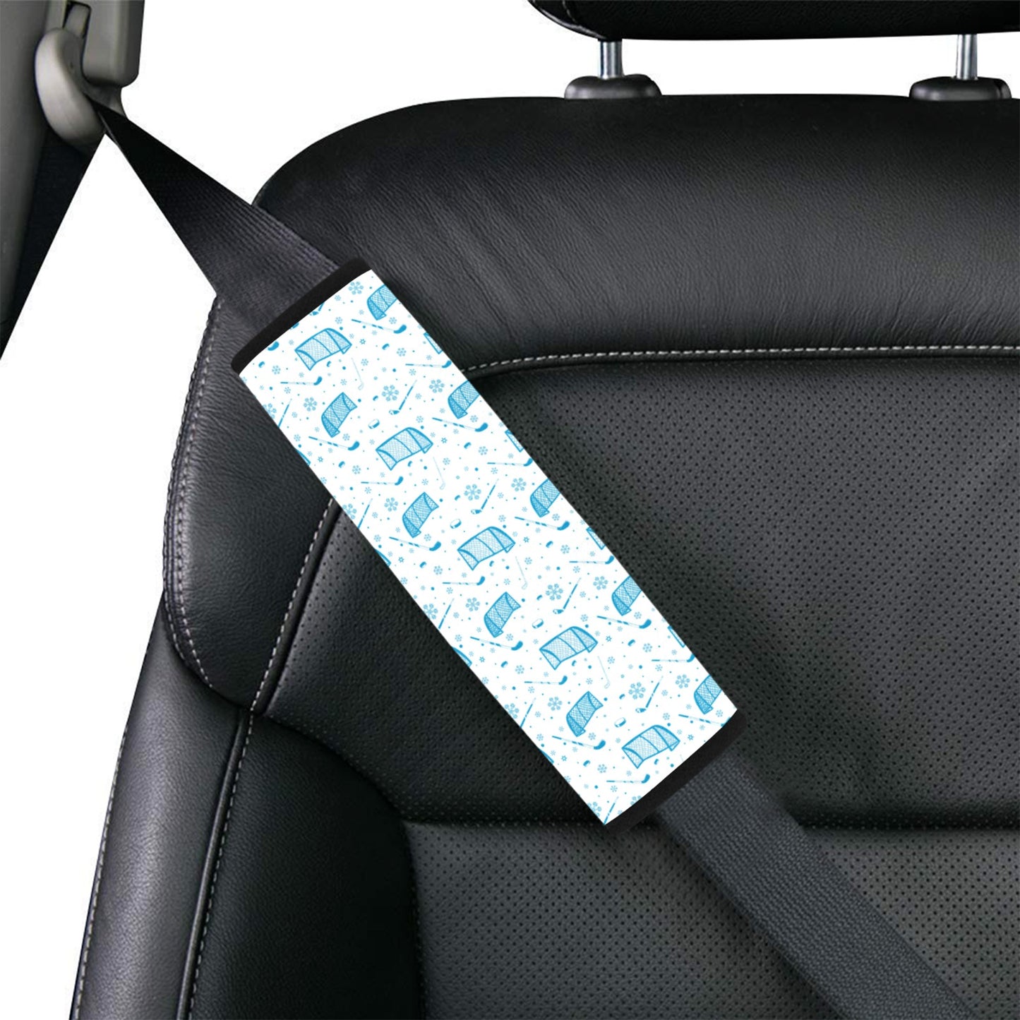 Hockey Print Design LKS303 Car Seat Belt Cover