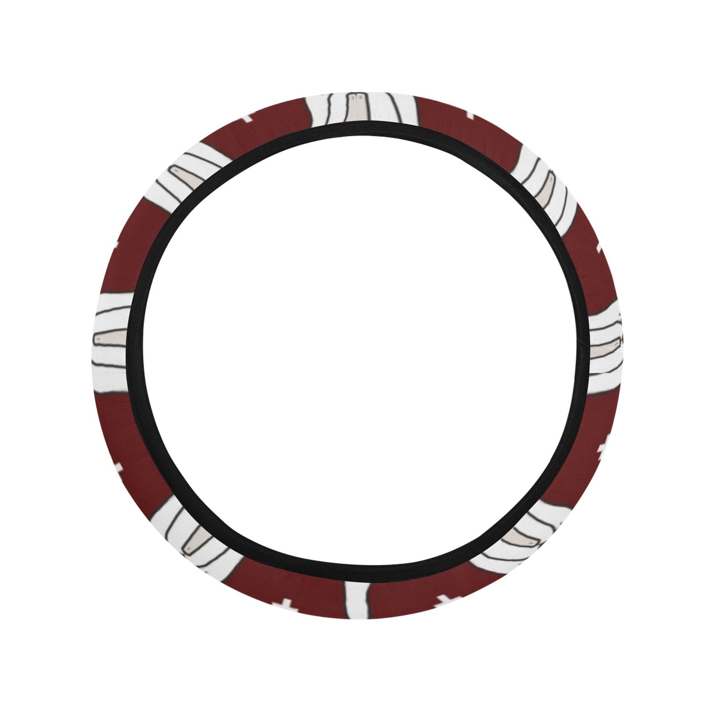 Shih Tzu Print Design LKS301 Steering Wheel Cover with Elastic Edge