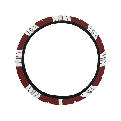 Shih Tzu Print Design LKS301 Steering Wheel Cover with Elastic Edge