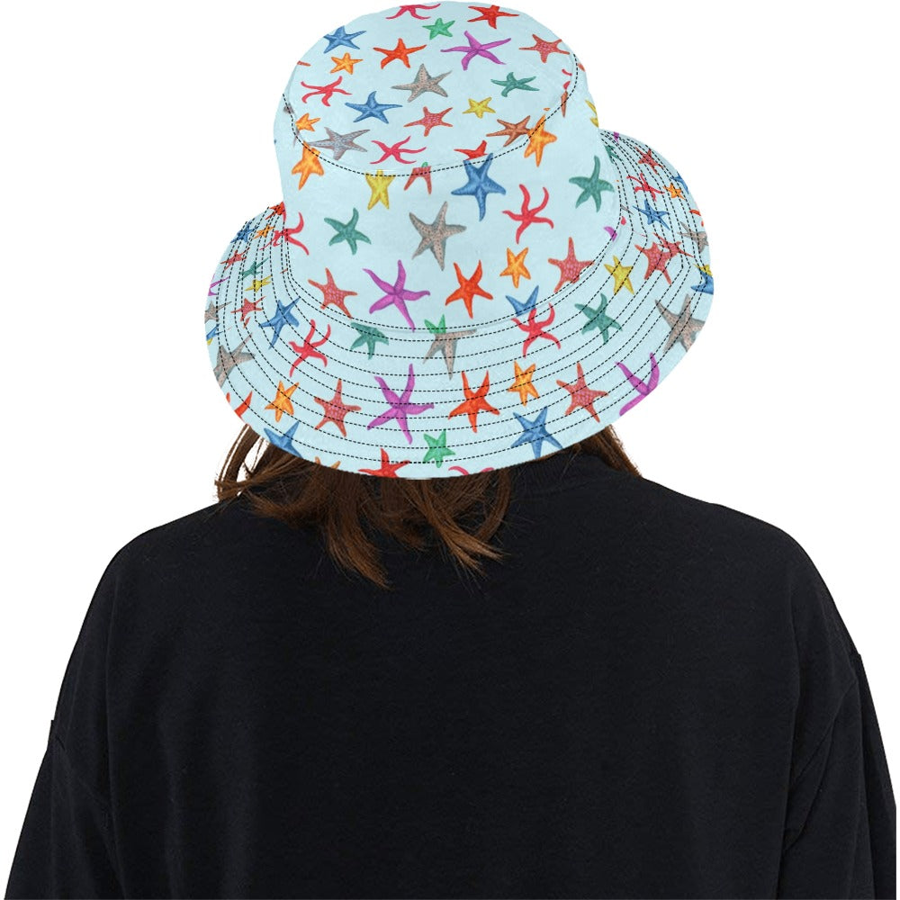 Starfish Print Design LKS402 Unisex Bucket Hat