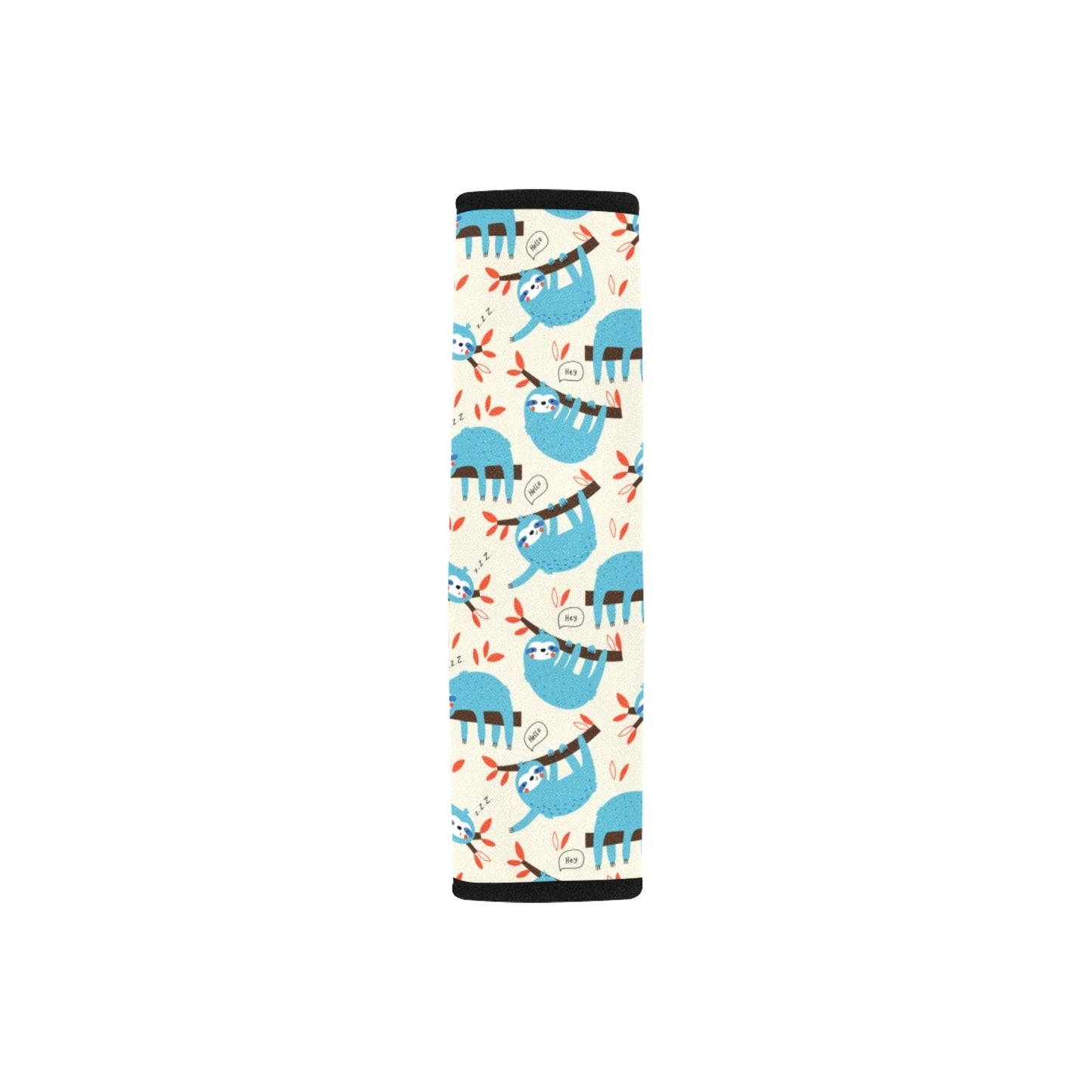 Sloth Print Design LKS3011 Car Seat Belt Cover