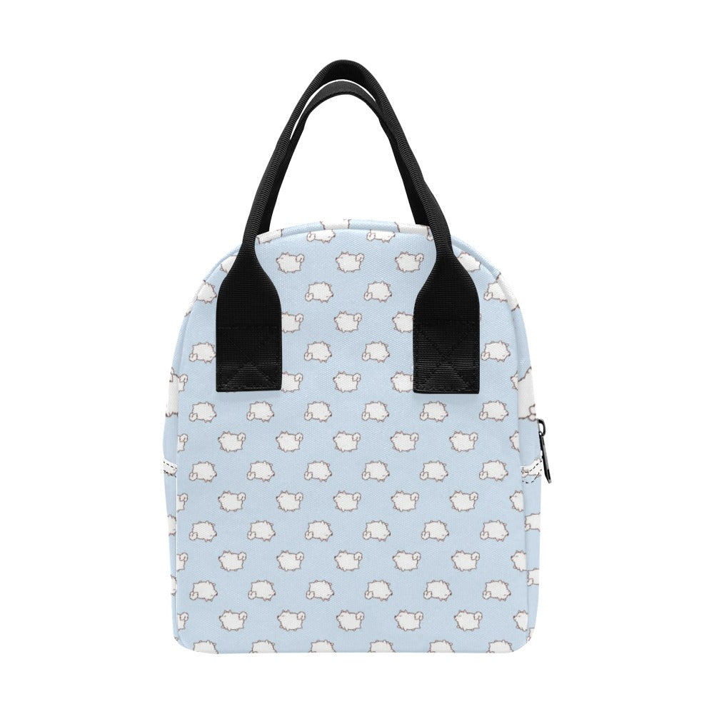 Samoyeds Print Design LKS301 Insulated Lunch Bag