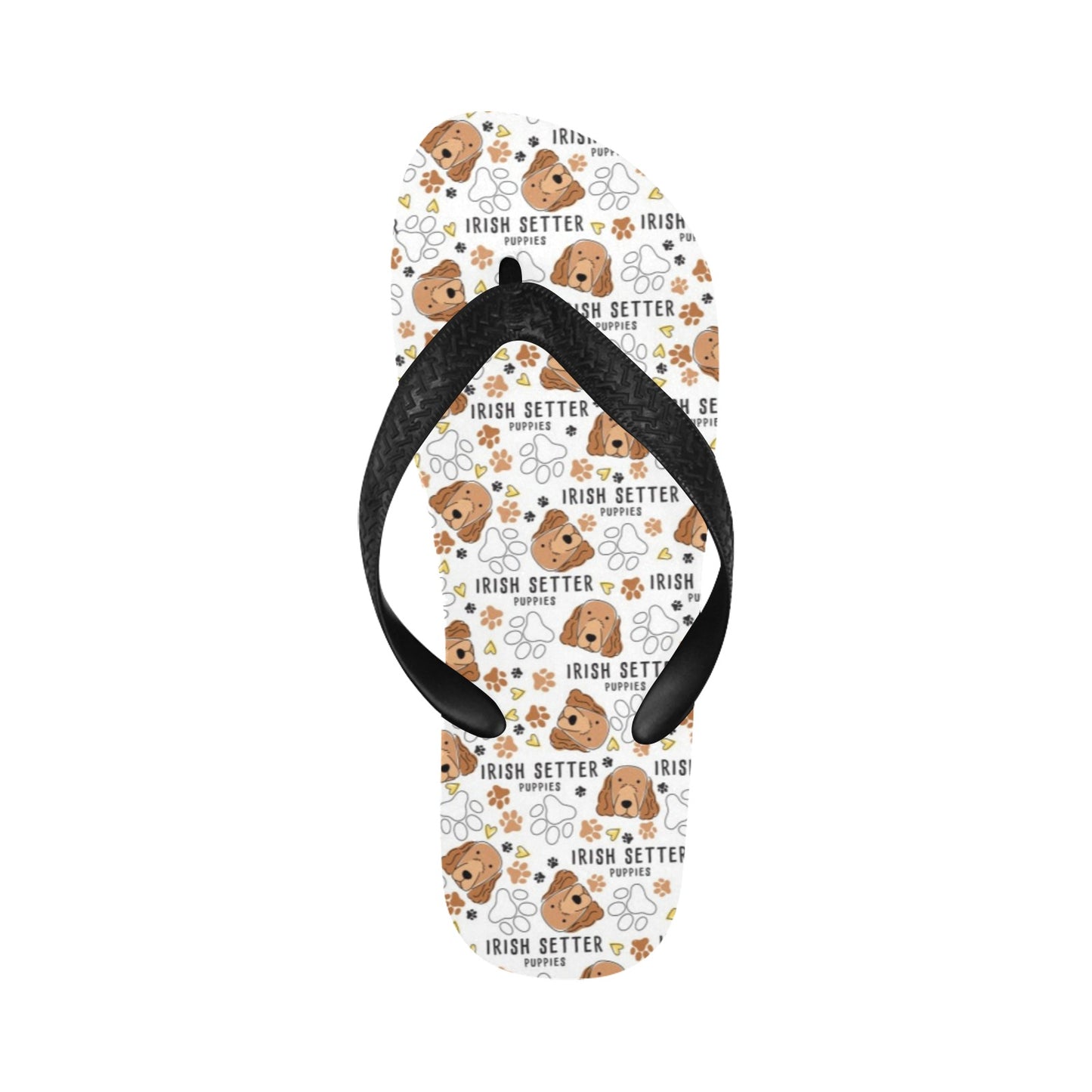 Setters Irish Print Design LKS301 Flip Flops
