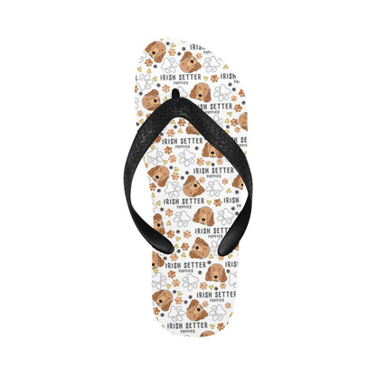 Setters Irish Print Design LKS301 Flip Flops