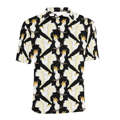 Cockatoo Print Design LKS402 Men Polo Shirt