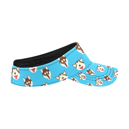 Siberian Huskies Print Design LKS306 Unisex Sun Visor
