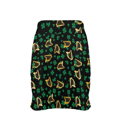Harp Print Design LKS402 17" Golf & Pickleball Skort with Pockets