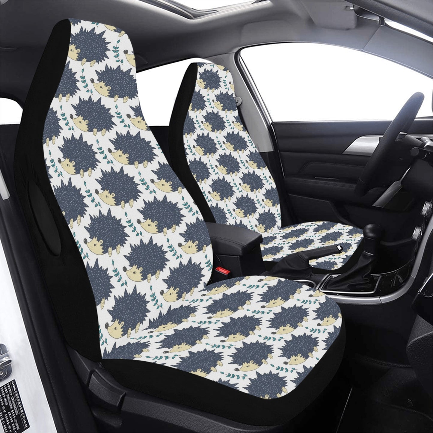 Hedgehog Print Design LKS401 Car Seat Covers