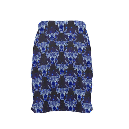 Taurus Print Design LKS302 17" Golf & Pickleball Skort with Pockets
