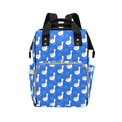 Goose Print Design LKS402 Diaper Bag Backpack