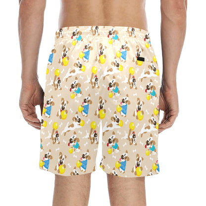 Russell Terriers Cute Print Design LKS304 Men's Swim Trunks Beach Shorts