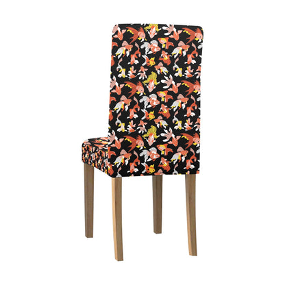 Goldfish Print Design LKS401 Dining Chair Slipcover
