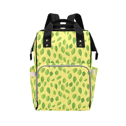 Spinach Print Design LKS302 Diaper Bag Backpack