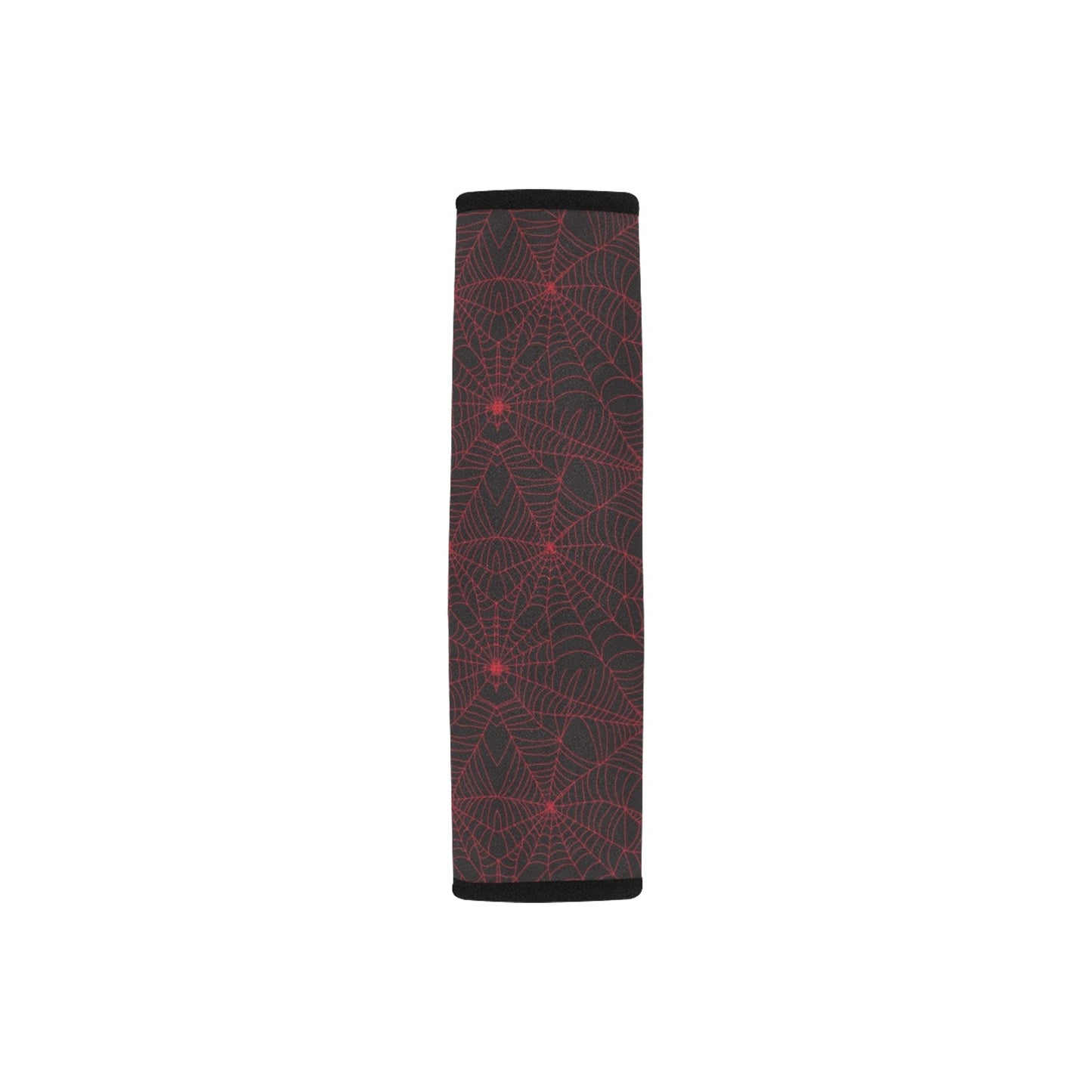 Spider Web Red Print Design LKS302 Car Seat Belt Cover