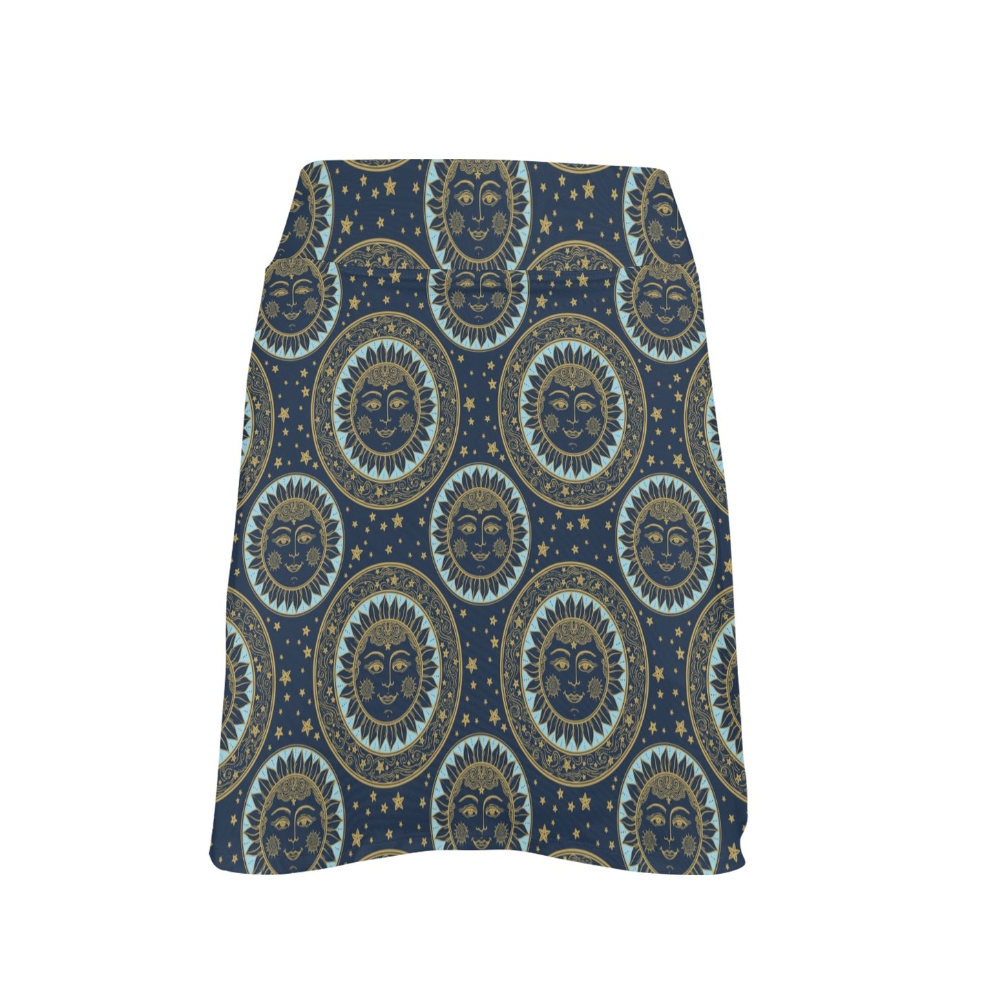 Boho Sun Dream 17" Golf & Pickleball Skort with Pockets