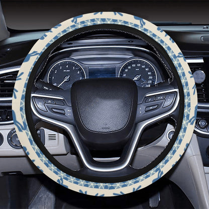 Reindeer Print Design LKS401 Steering Wheel Cover with Elastic Edge