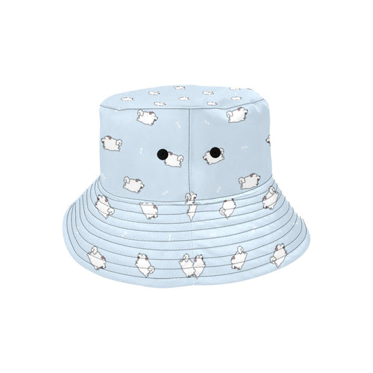 Samoyeds Print Design LKS302 Unisex Bucket Hat