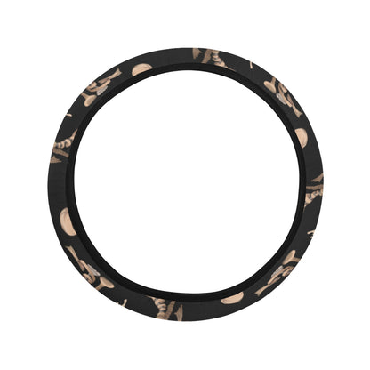 Mummy Print Design LKS302 Steering Wheel Cover with Elastic Edge