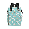 Sheep Print Design LKS406 Diaper Bag Backpack