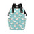 Sheep Print Design LKS406 Diaper Bag Backpack