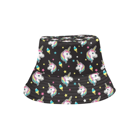 Unicorn Print Design LKS302 Unisex Bucket Hat