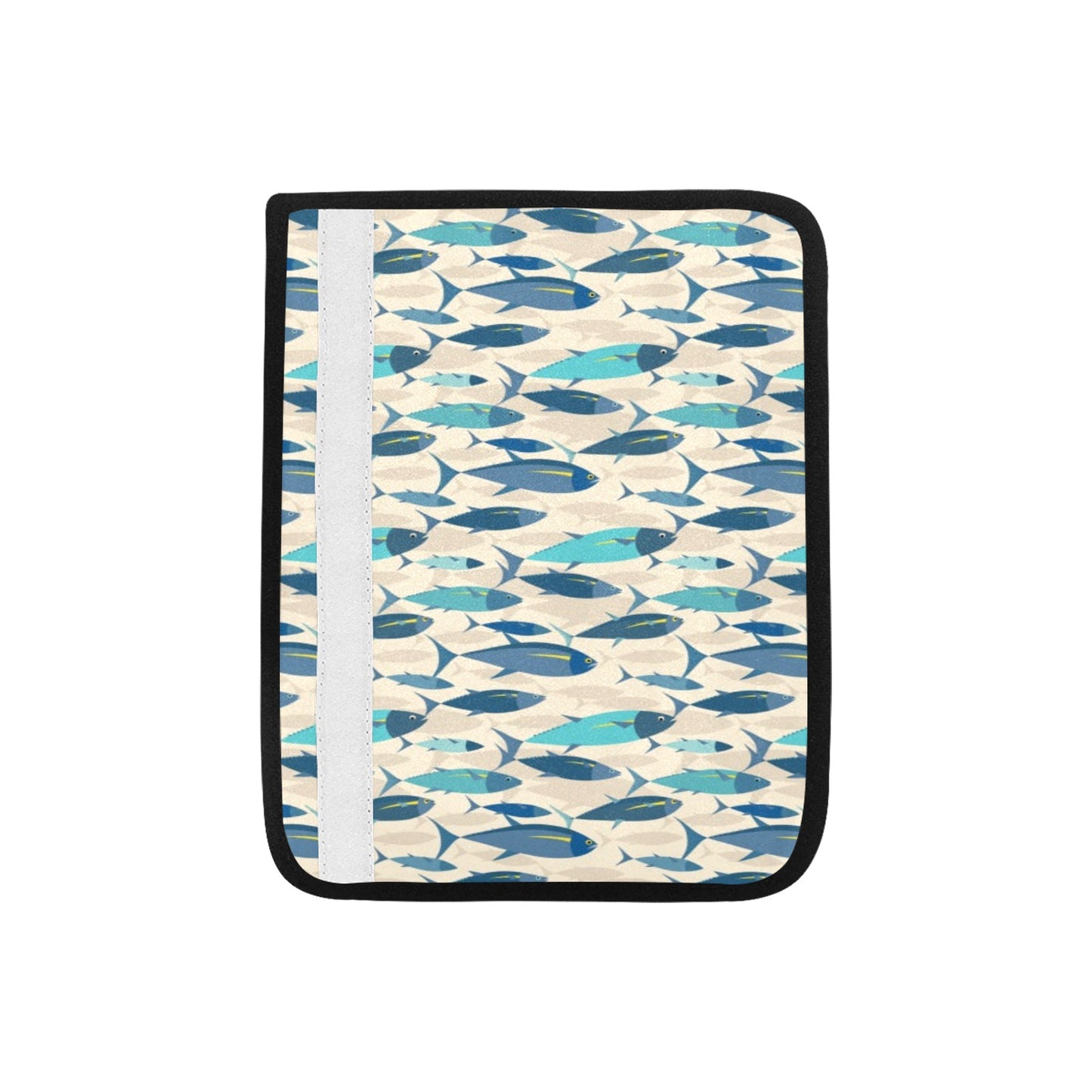 Tuna Fish Print Design LKS302 Car Seat Belt Cover
