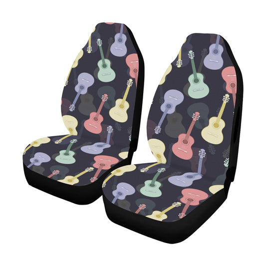 Acoustic Guitar Print Design LKS401 Car Seat Covers