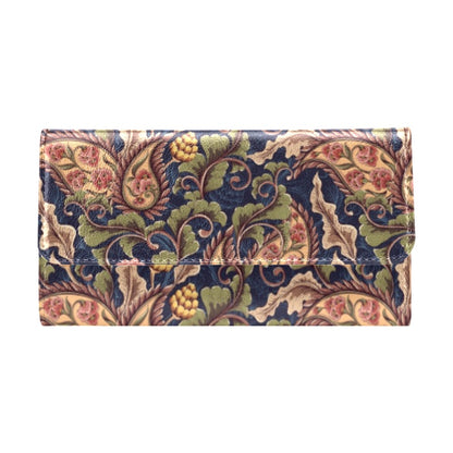 Floral Vintage Classic Print Women's Trifold Wallet
