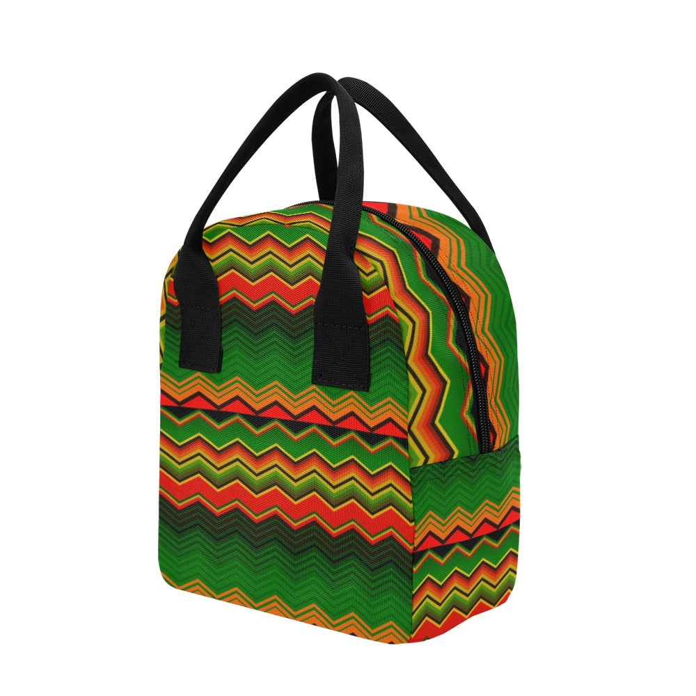 Serape Print Design LKS306 Insulated Lunch Bag