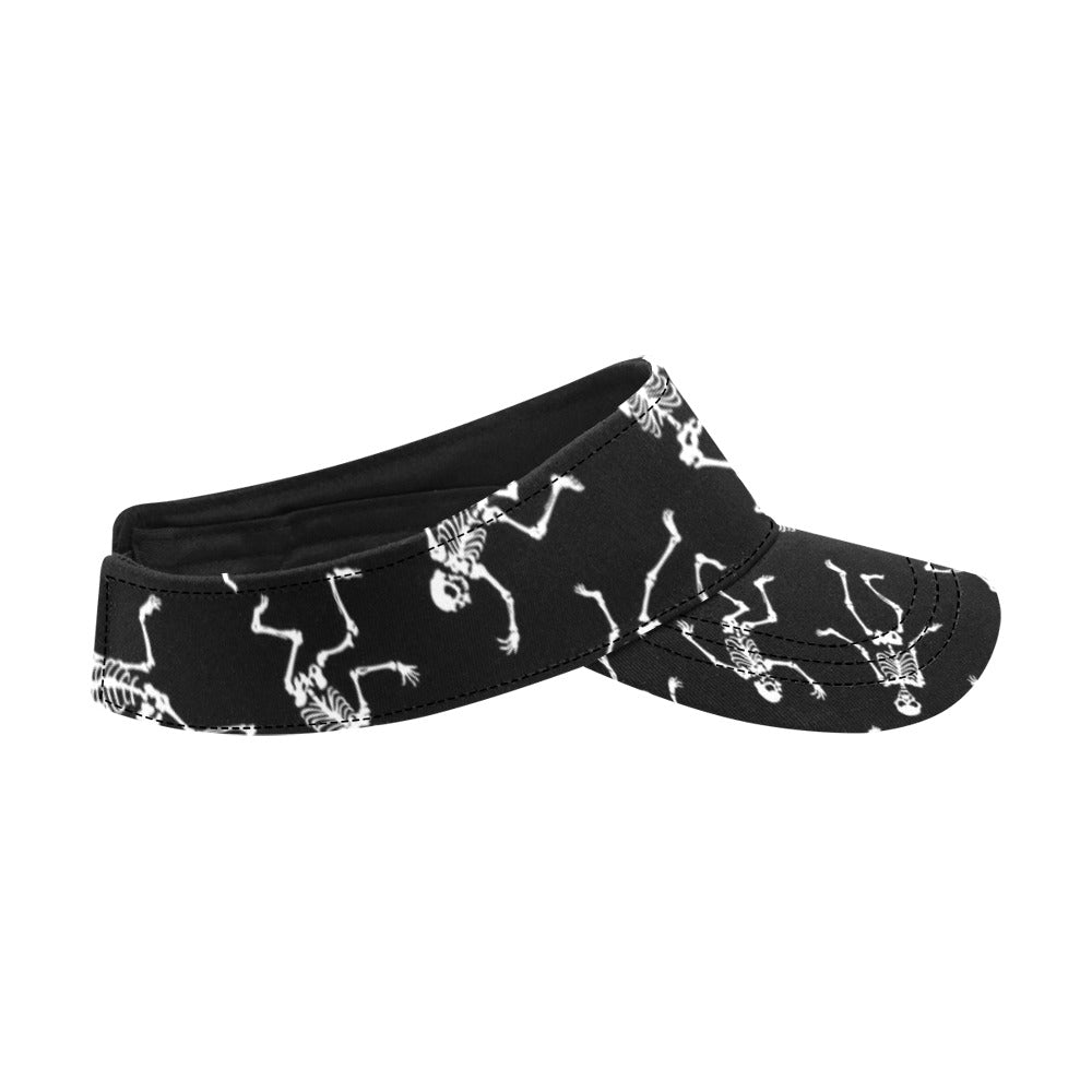 Skeleton Print Design LKS305 Unisex Sun Visor