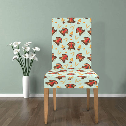 Thanksgiving Print Design LKS309 Dining Chair Slipcover