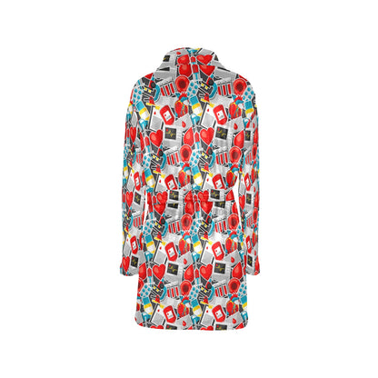 Phlebotomist Medical Themed Women's Fleece Robe