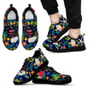 Beach Seashell Floral Theme Men Sneakers Shoes