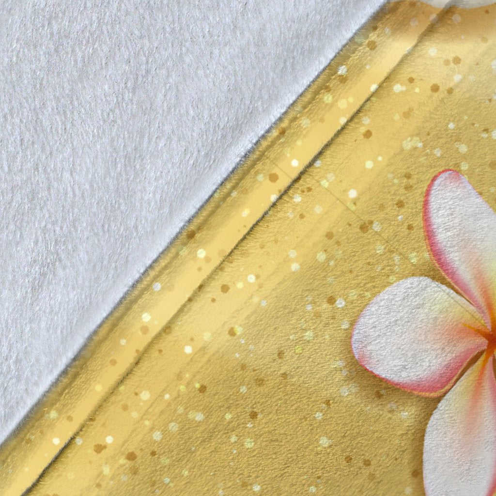 Beach Theme Print Fleece Blanket