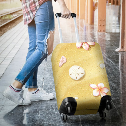 Beach Theme Print Luggage Cover Protector