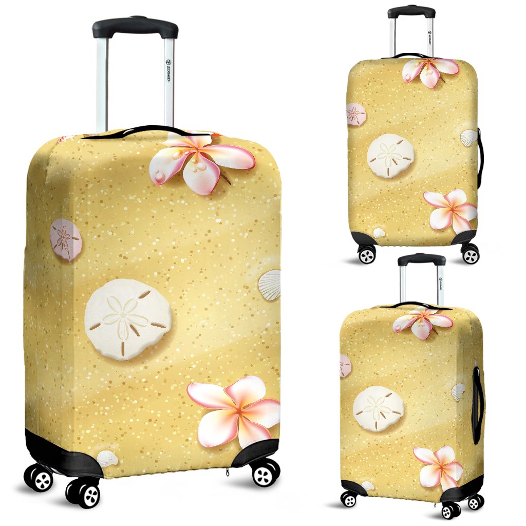 Beach Theme Print Luggage Cover Protector