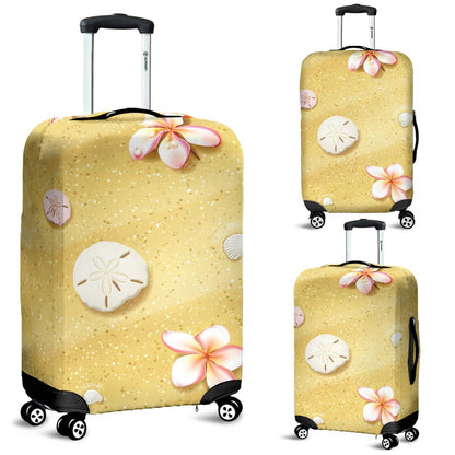 Beach Theme Print Luggage Cover Protector