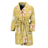 Beach Theme Print Men Bath Robe-JTAMIGO.COM