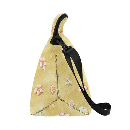 Beach Theme Print Neoprene Lunch Bag (Model 1669)(Large)-JTAMIGO.COM