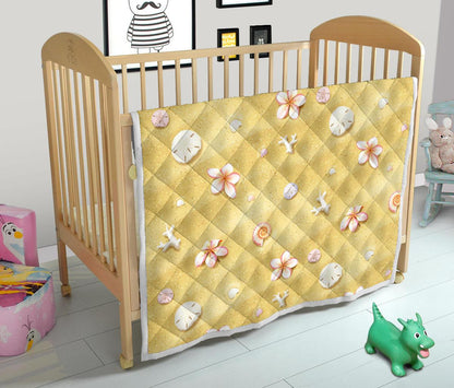Beach Theme Print Premium Quilt-JTAMIGO.COM