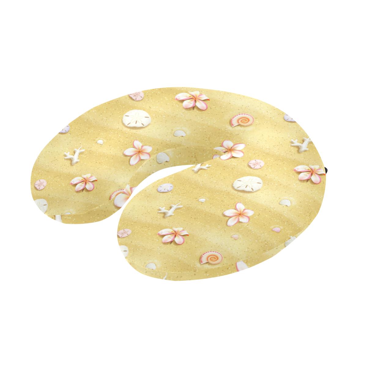 Beach Theme Print U-Shaped Travel Neck Pillow-JTAMIGO.COM