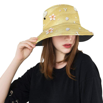 Beach Theme Print Unisex Bucket Hat