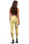 Beach Theme Print Women Leggings