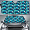 Beach Wave Design Print Car Sun Shade For Windshield