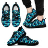 Beach Wave Design Print Men Sneakers Shoes