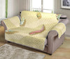 Beach with Seashell Theme Loveseat Sofa Protector-JTAMIGO.COM