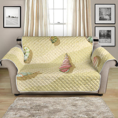 Beach with Seashell Theme Loveseat Sofa Protector-JTAMIGO.COM