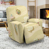 Beach with Seashell Theme Recliner Slipcover-JTAMIGO.COM