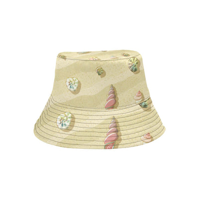 Beach with Seashell Theme Unisex Bucket Hat